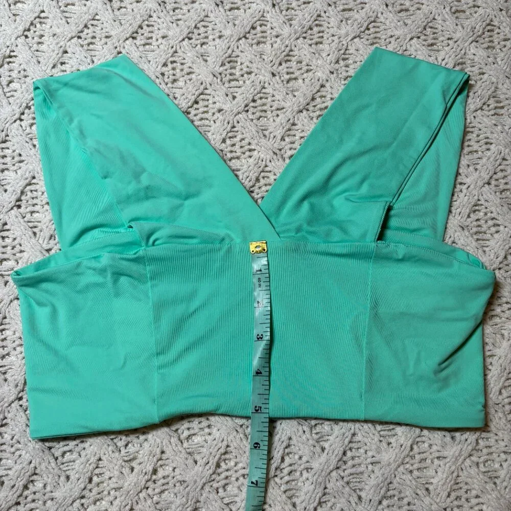 L*Space parker Bralette Bikini‎ Top Mint Green Women’s Size L nwot